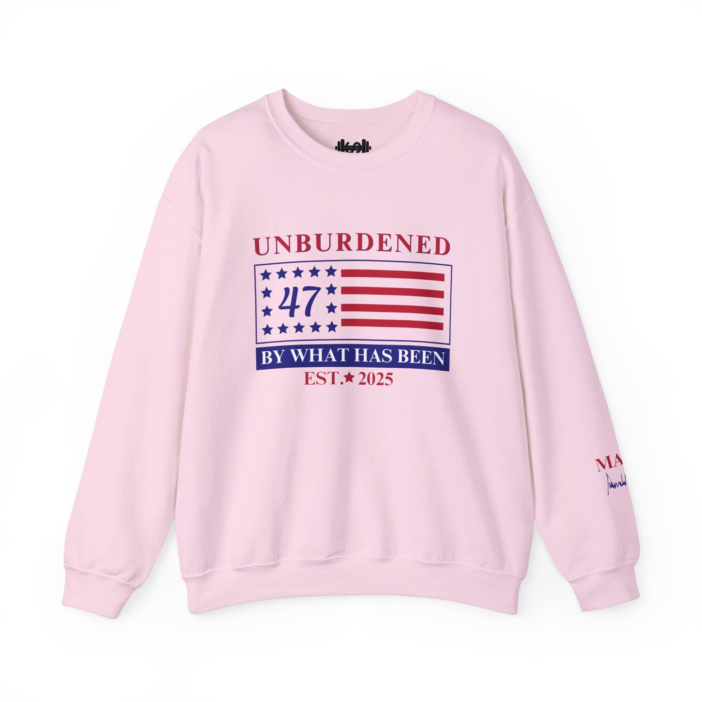 Unburdened MAGA Trump Sweatshirt
