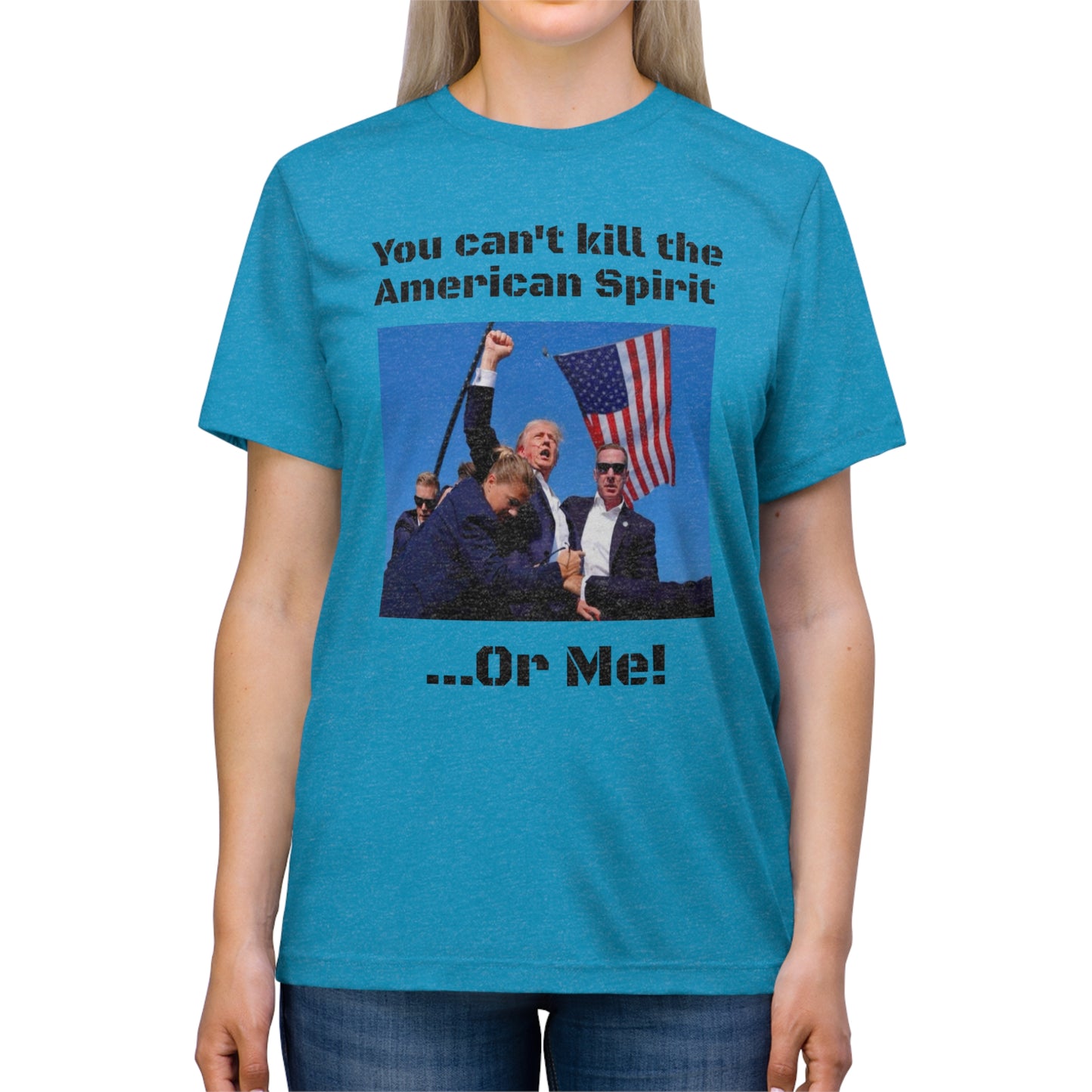 Trump 2024 'You can't kill the American Spirit' Tee