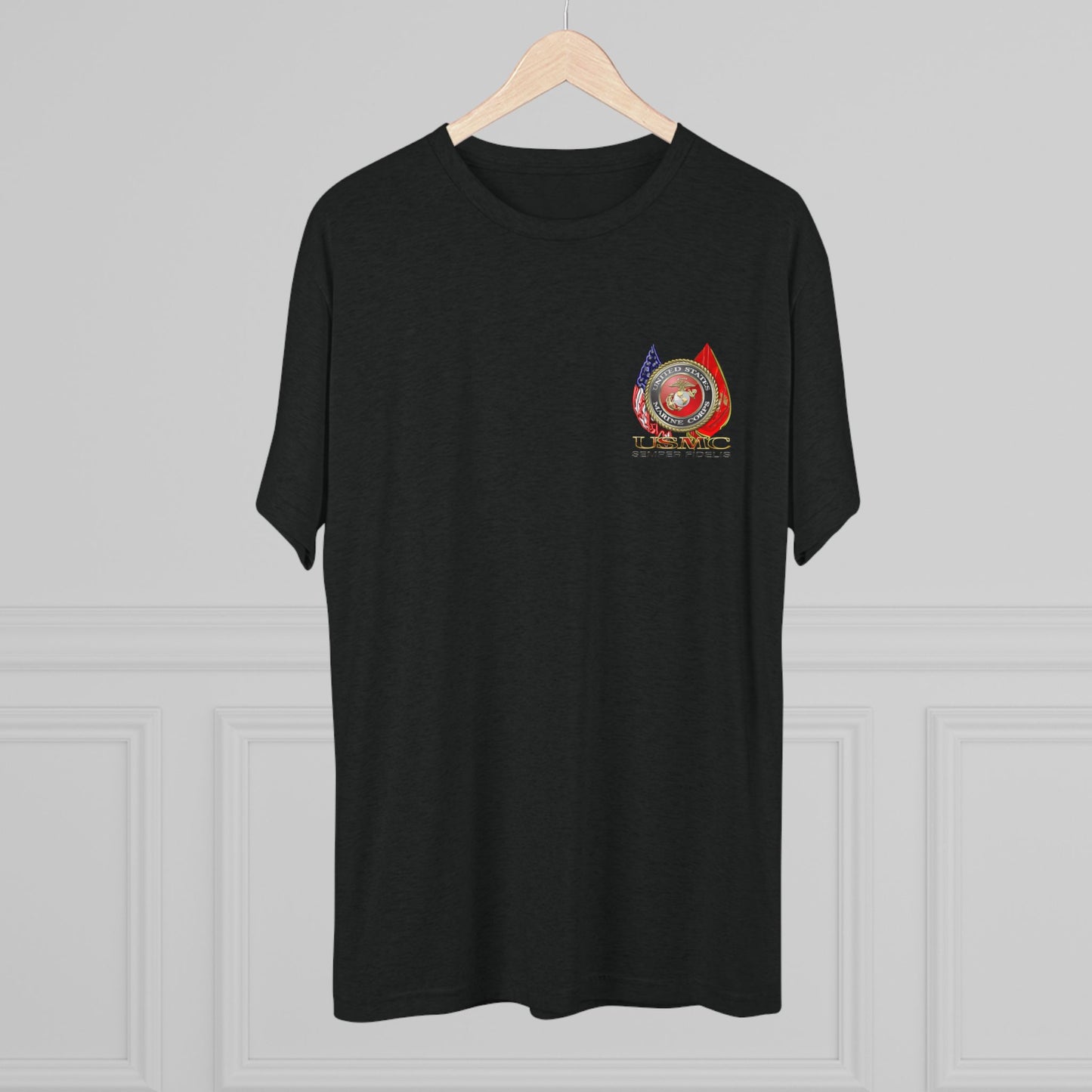 USMC Custom Rank T-Shirt – Strength. Honor. Brotherhood.