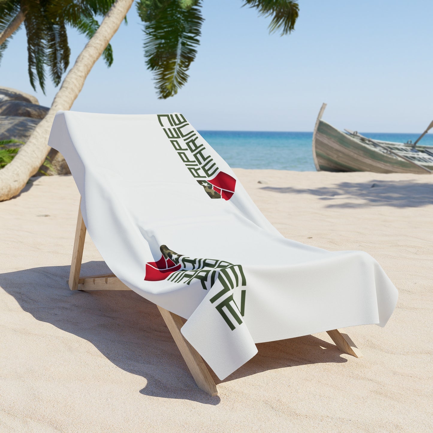 Ripped Warrior Beach & Workout Towel