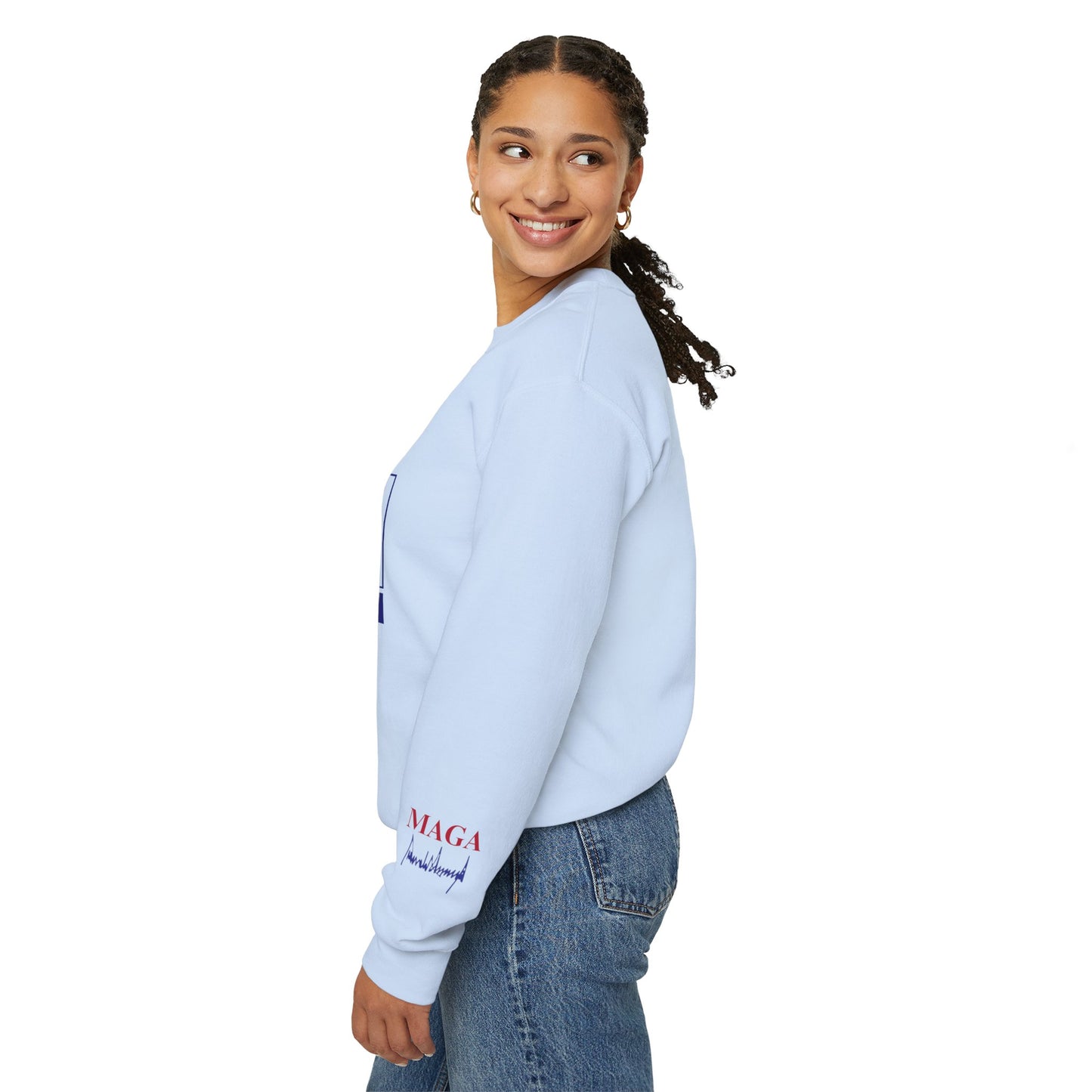 Unburdened MAGA Trump Sweatshirt