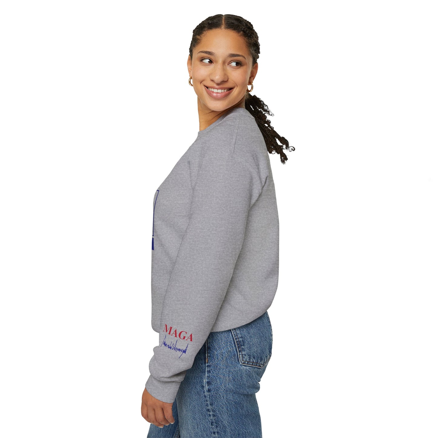 Unburdened MAGA Trump Sweatshirt