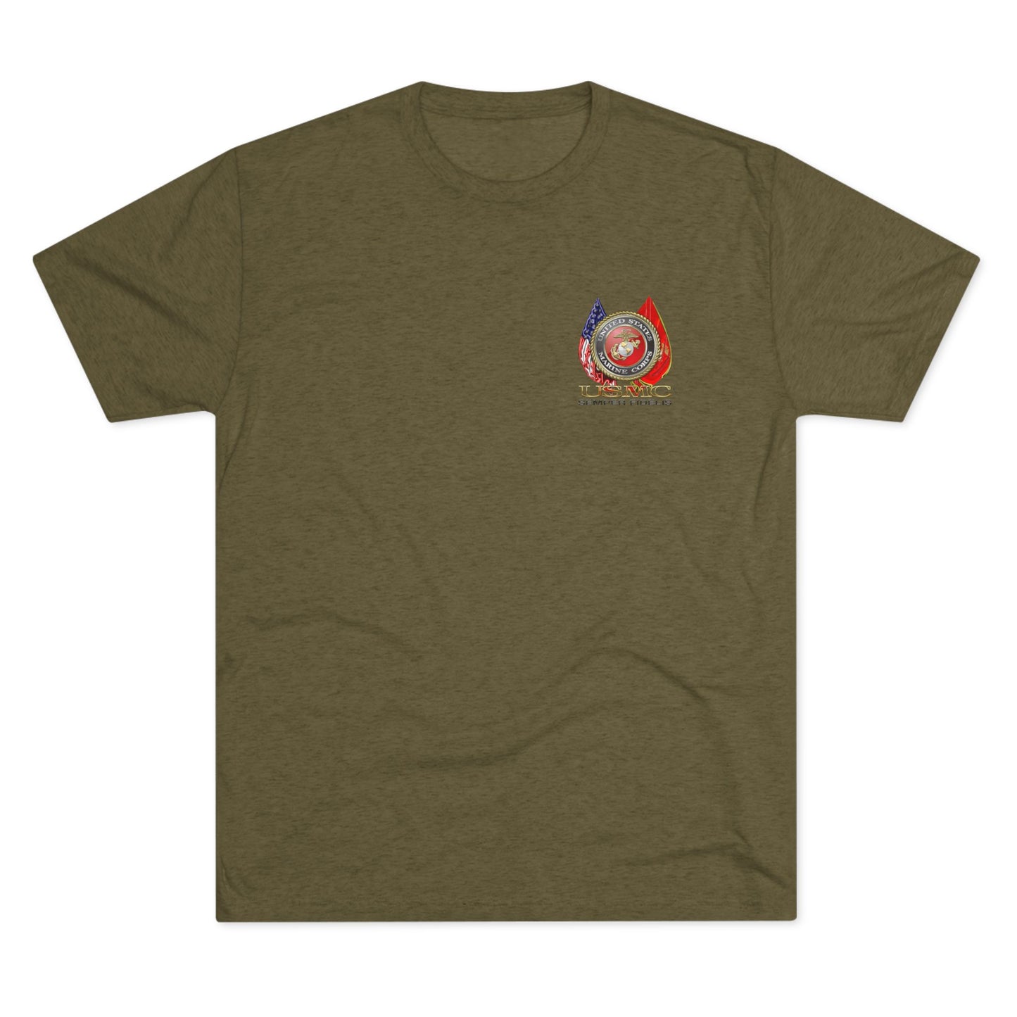 USMC Custom Rank T-Shirt – Strength. Honor. Brotherhood.