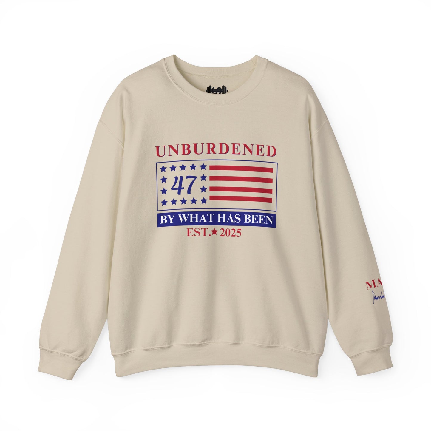 Unburdened MAGA Trump Sweatshirt