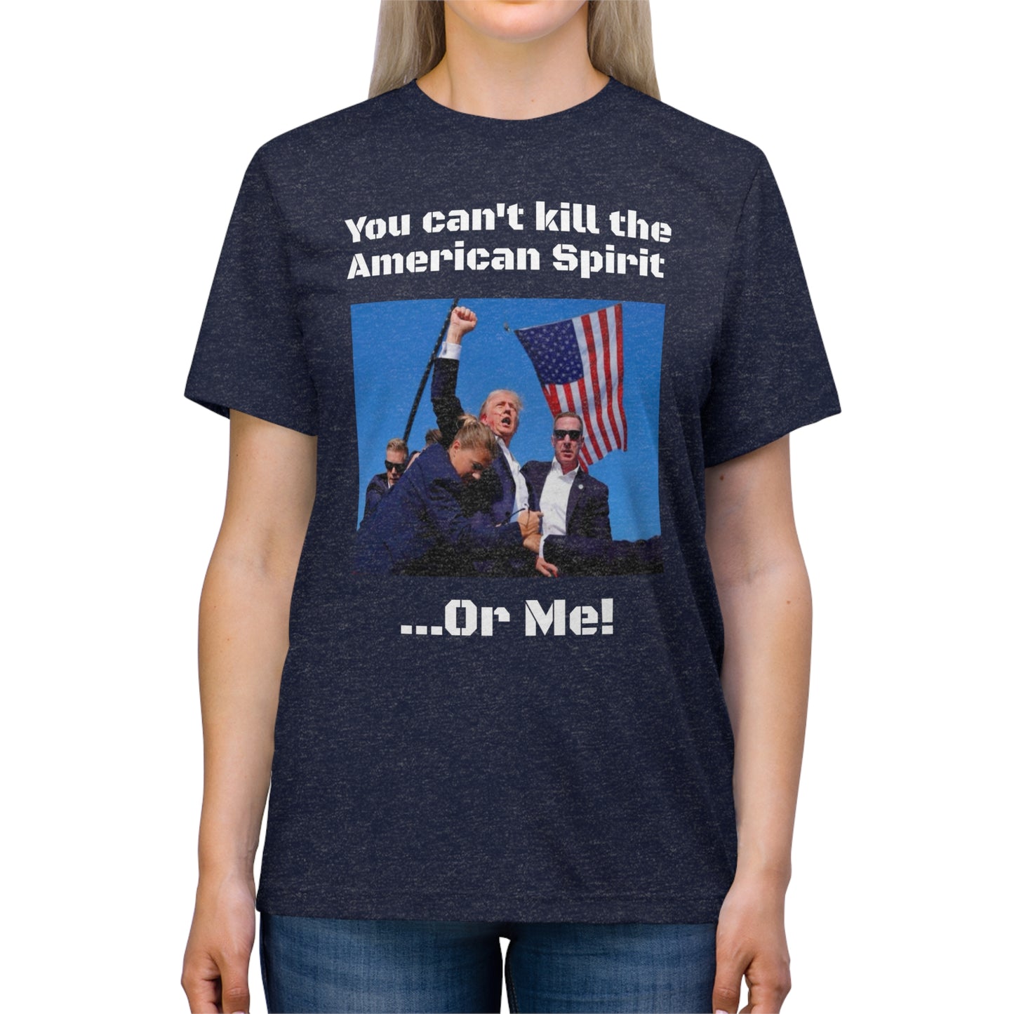 Trump 2024 'You can't kill the American Spirit' Tee