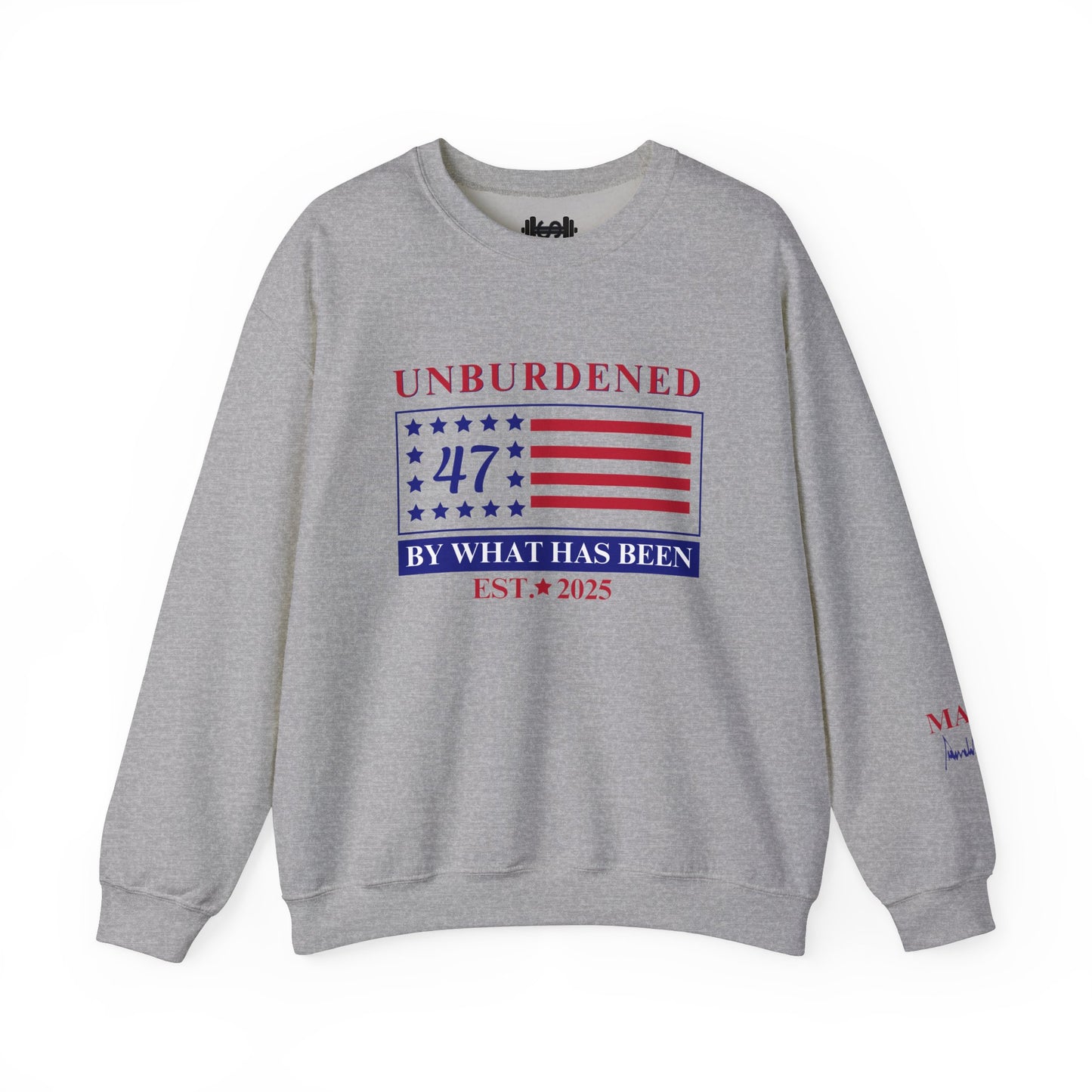 Unburdened MAGA Trump Sweatshirt