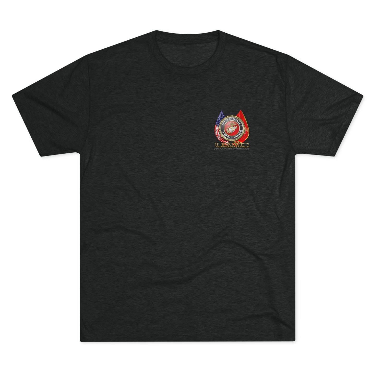 USMC Custom Rank T-Shirt – Strength. Honor. Brotherhood.