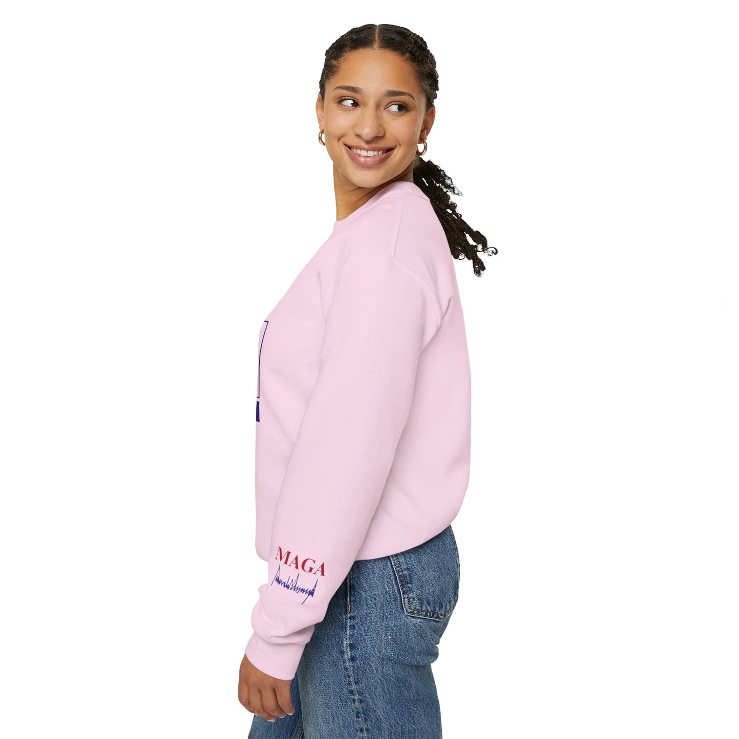 Unburdened MAGA Trump Sweatshirt