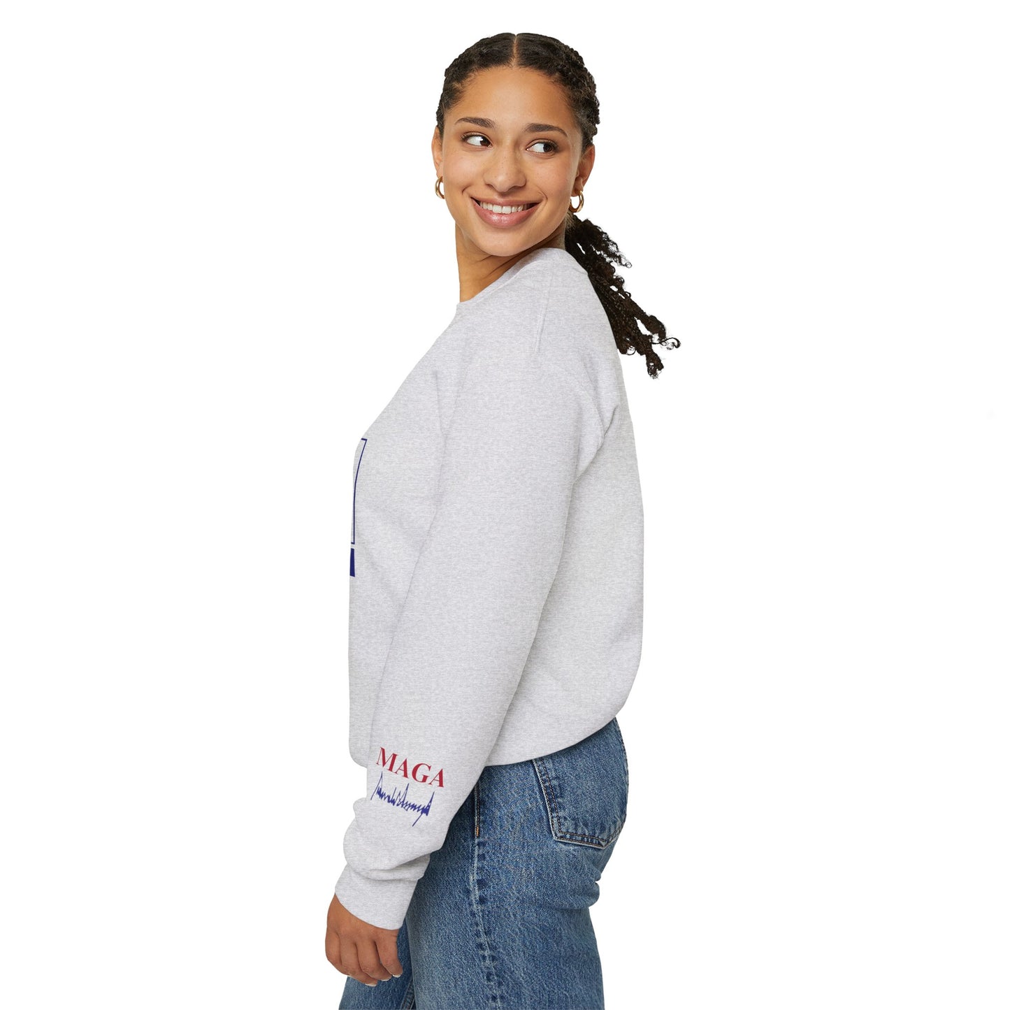 Unburdened MAGA Trump Sweatshirt