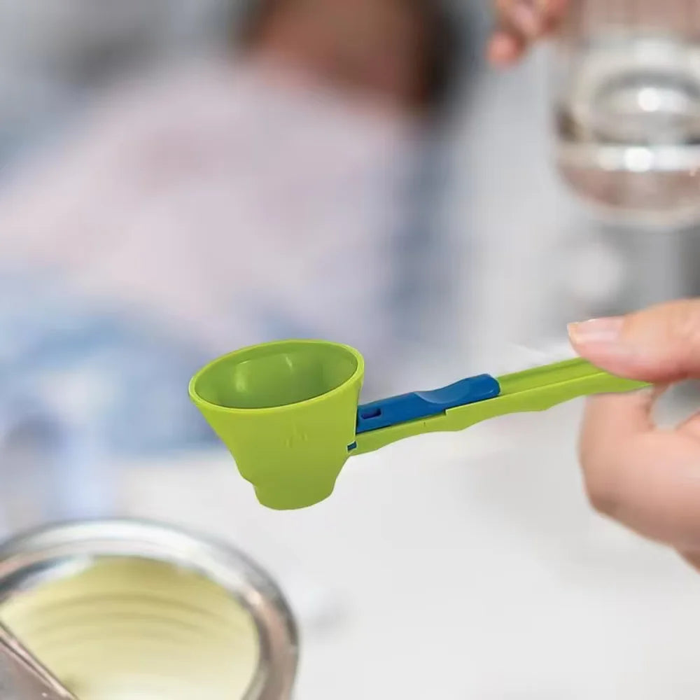 Sliding Scoop Funnel No Spill