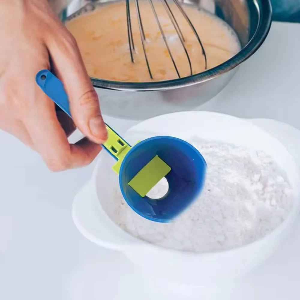 Sliding Scoop Funnel No Spill