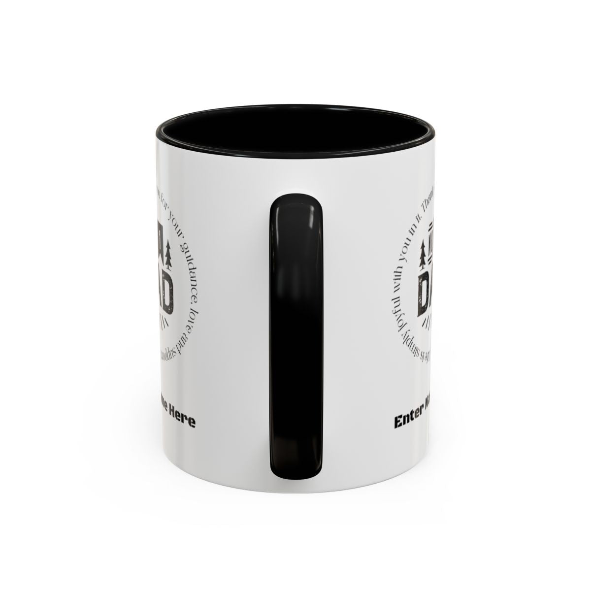 #1 DAD Personalized Mug – Father’s Day