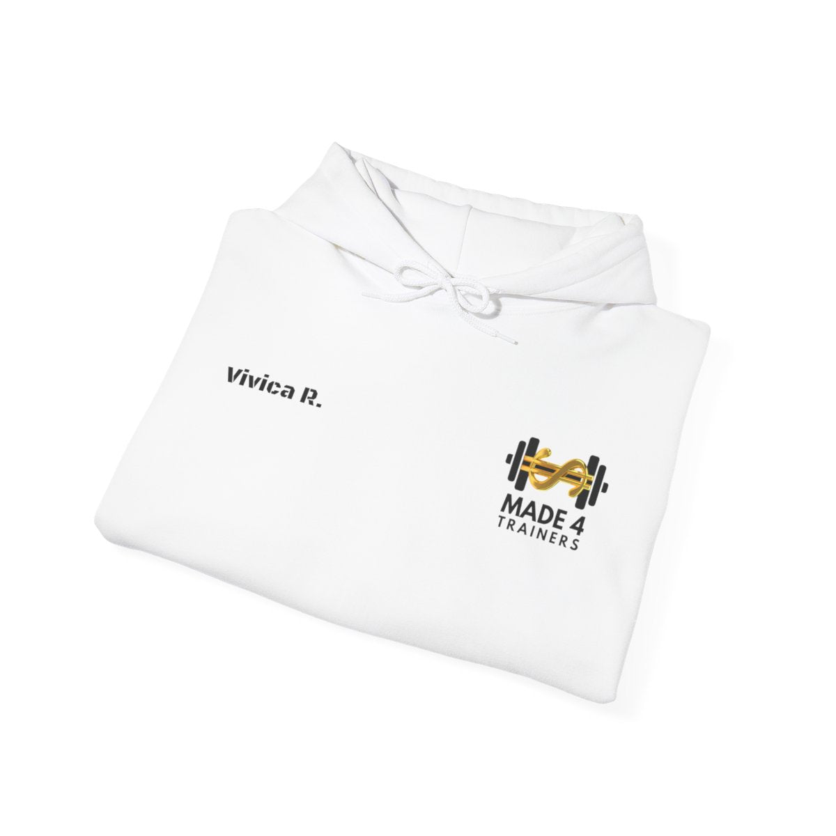 Made 4 Trainers Personalized Hoodie White APOD