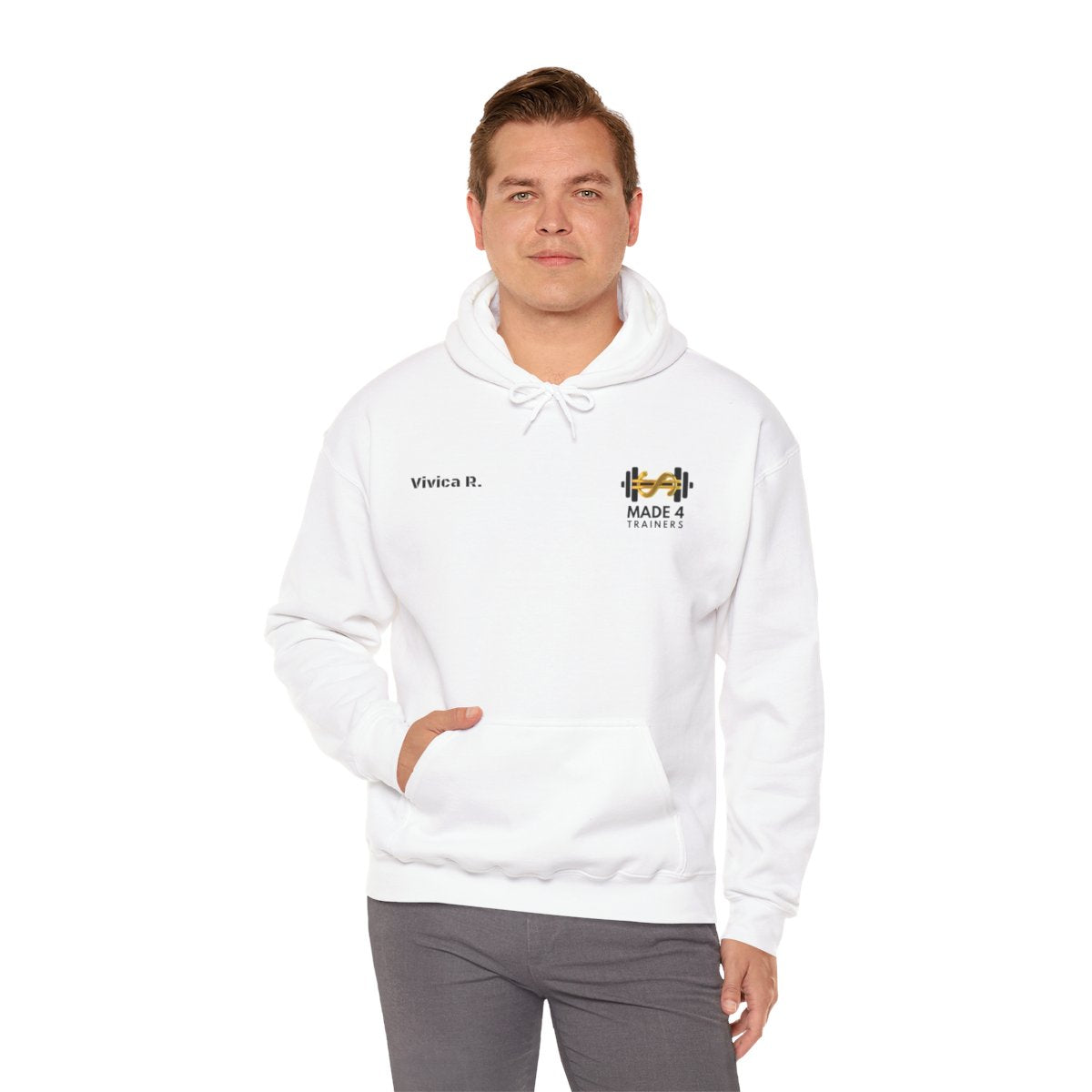 Made 4 Trainers Personalized Hoodie White APOD