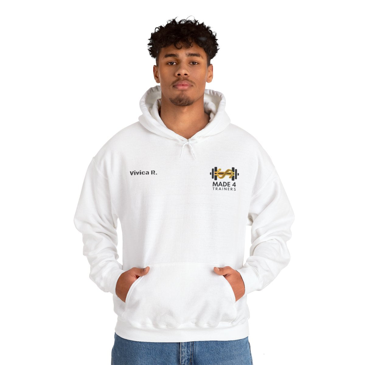 Made 4 Trainers Personalized Hoodie White APOD