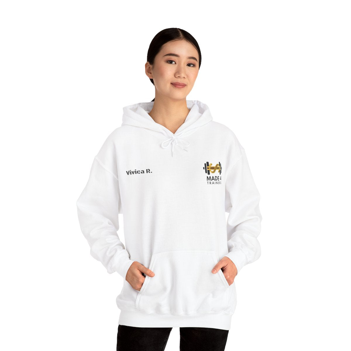 Made 4 Trainers Personalized Hoodie White APOD