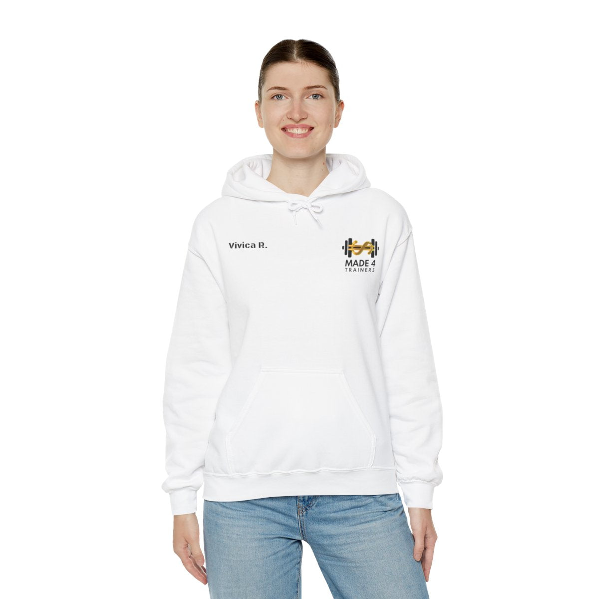 Made 4 Trainers Personalized Hoodie White APOD