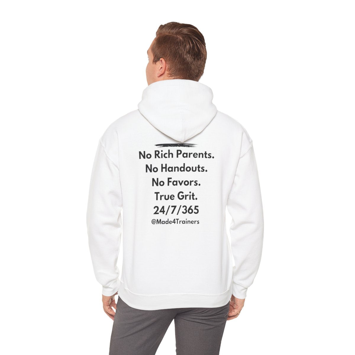 Made 4 Trainers Personalized Hoodie White APOD
