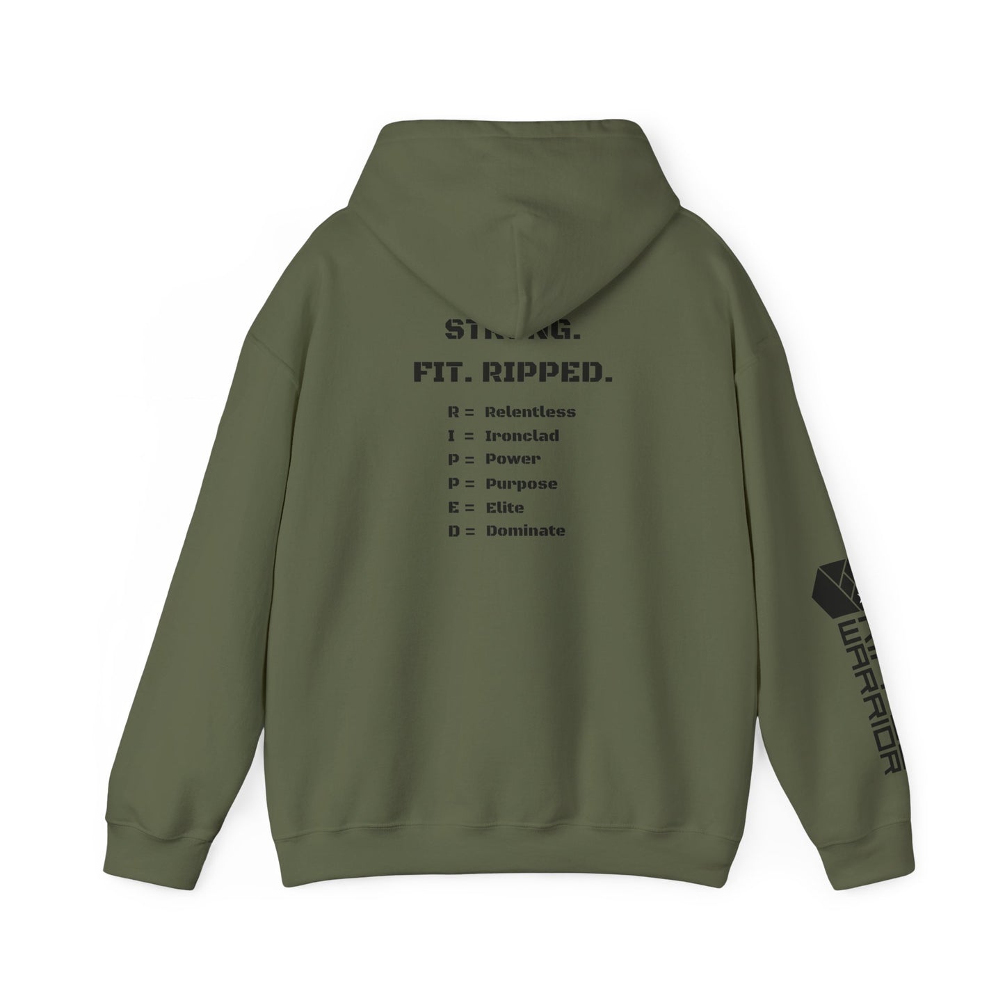 Ripped Warrior Hoodie