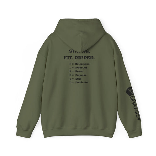Ripped Warrior Hoodie