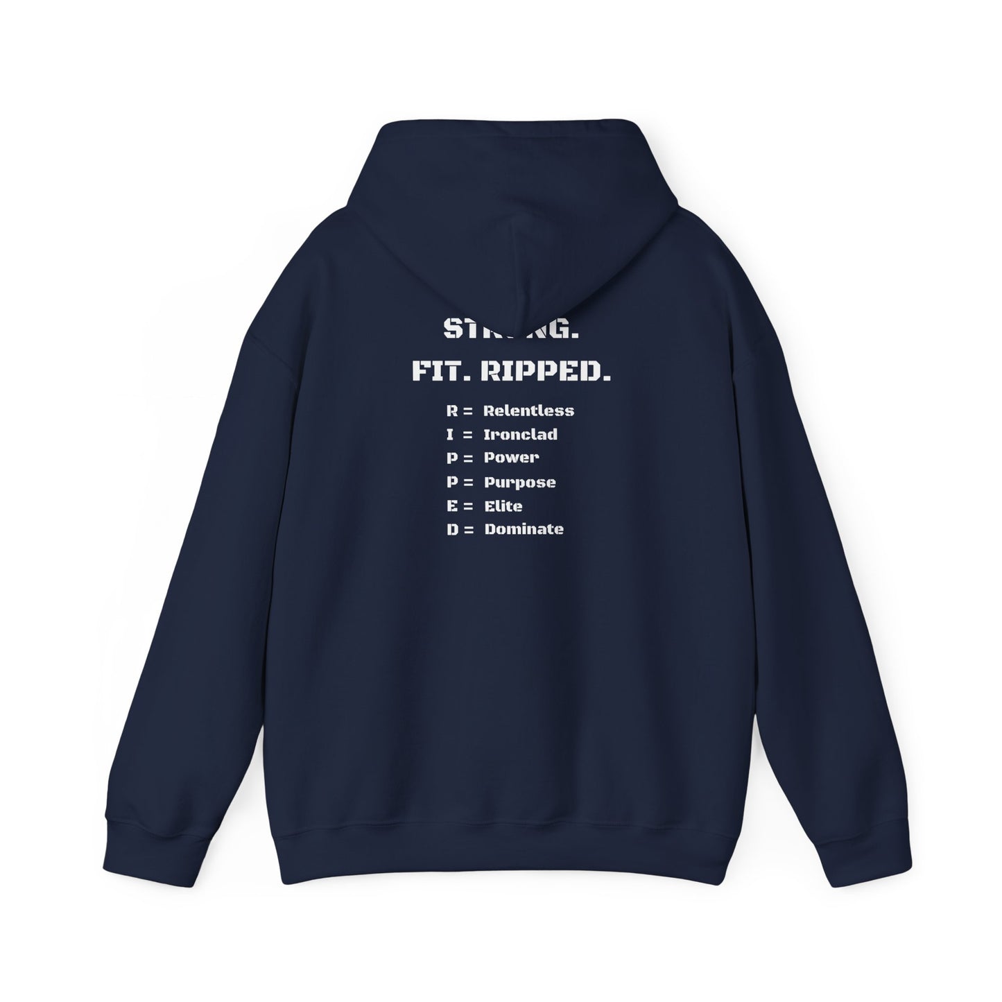 Ripped Marine Hoodie