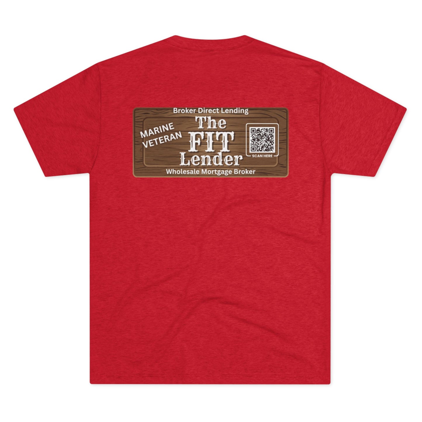 The FIT Lender Logo Tee — Marine Veteran Mortgage Broker T‑Shirt