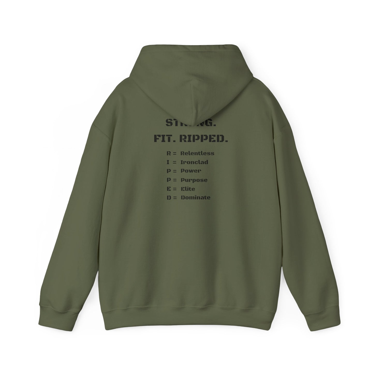 Ripped Marine Hoodie