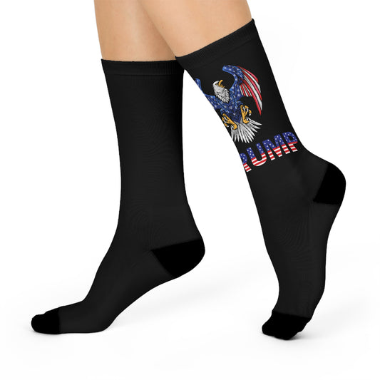 Patriot Crew Socks – A Bold Tribute to TRUMP - Black