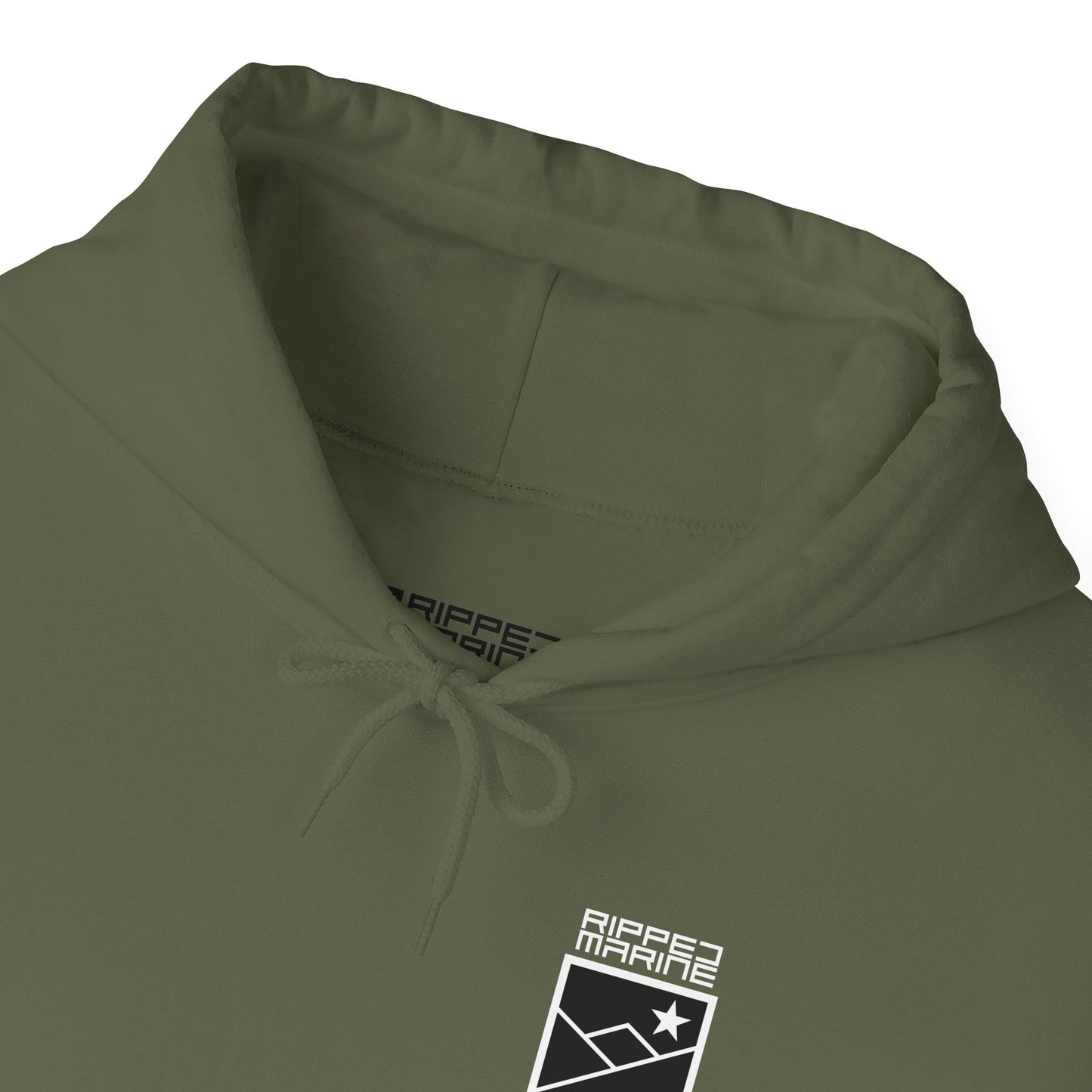 Ripped Marine Hoodie