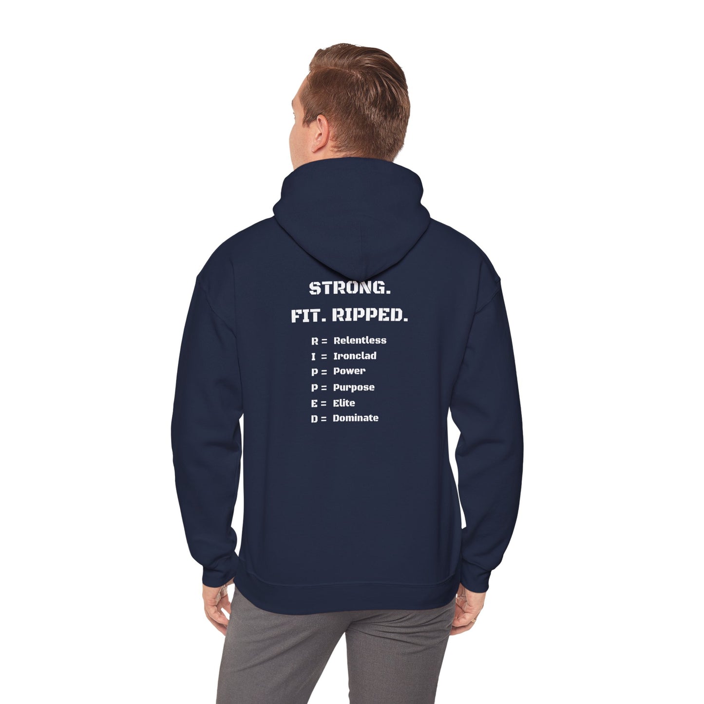 Ripped Marine Hoodie
