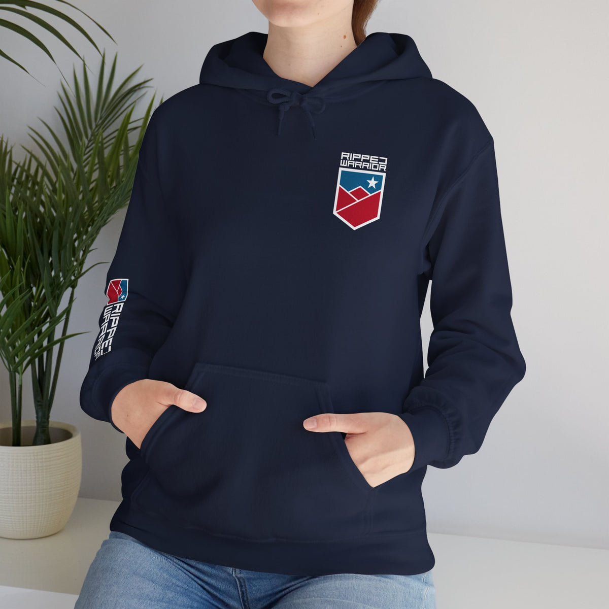 Ripped Warrior Hoodie