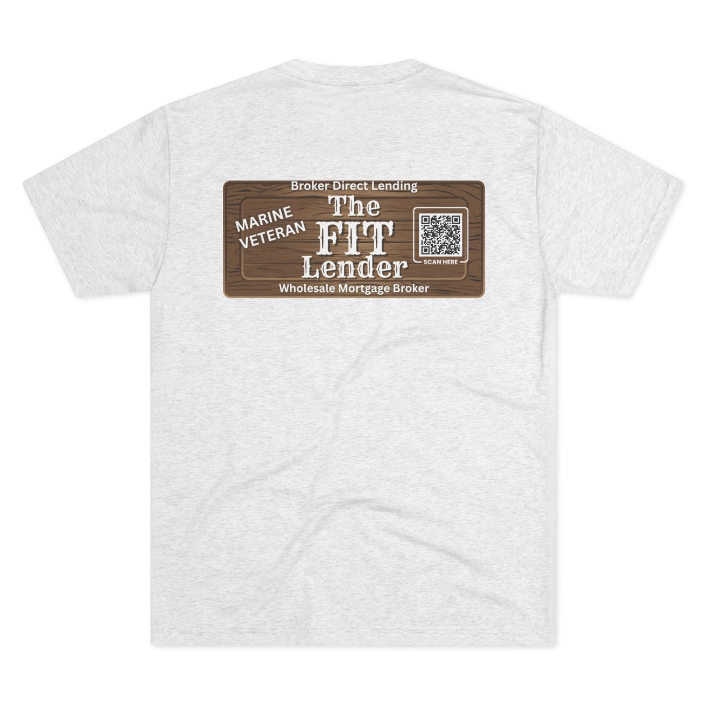 The FIT Lender Logo Tee — Marine Veteran Mortgage Broker T‑Shirt