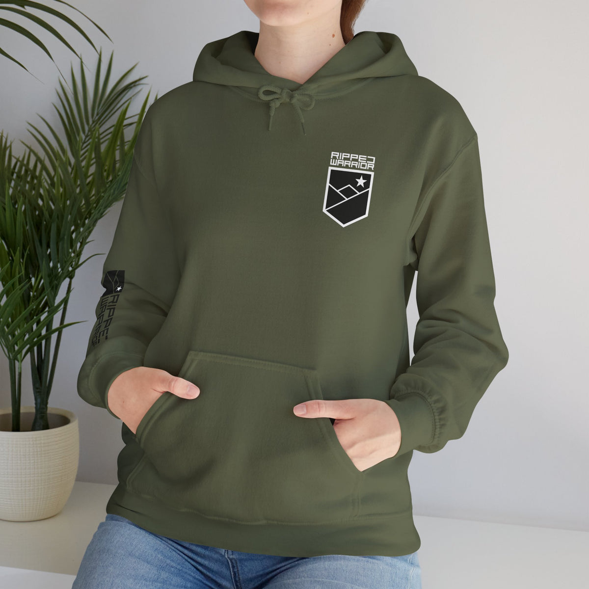 Ripped Warrior Hoodie