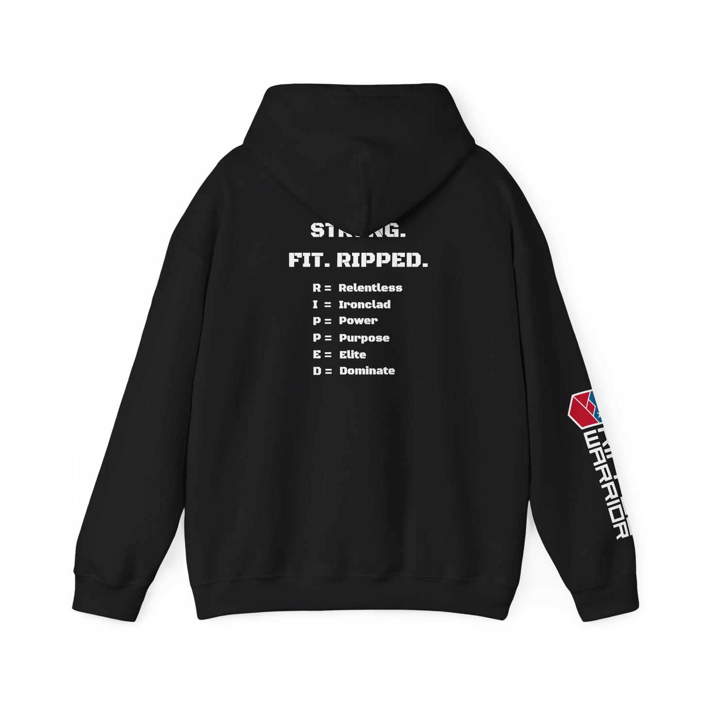 Ripped Warrior Hoodie
