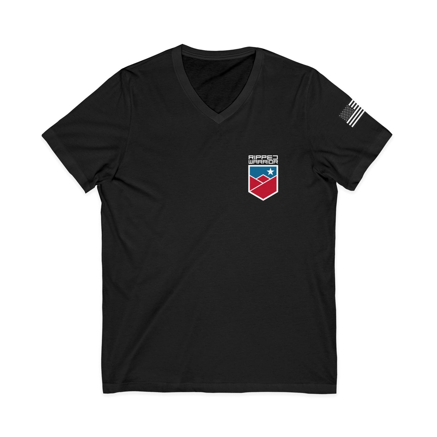 Ripped Warrior V-Neck Active Tee