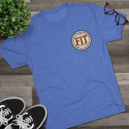 The FIT Lender Logo Tee — Marine Veteran Mortgage Broker T‑Shirt