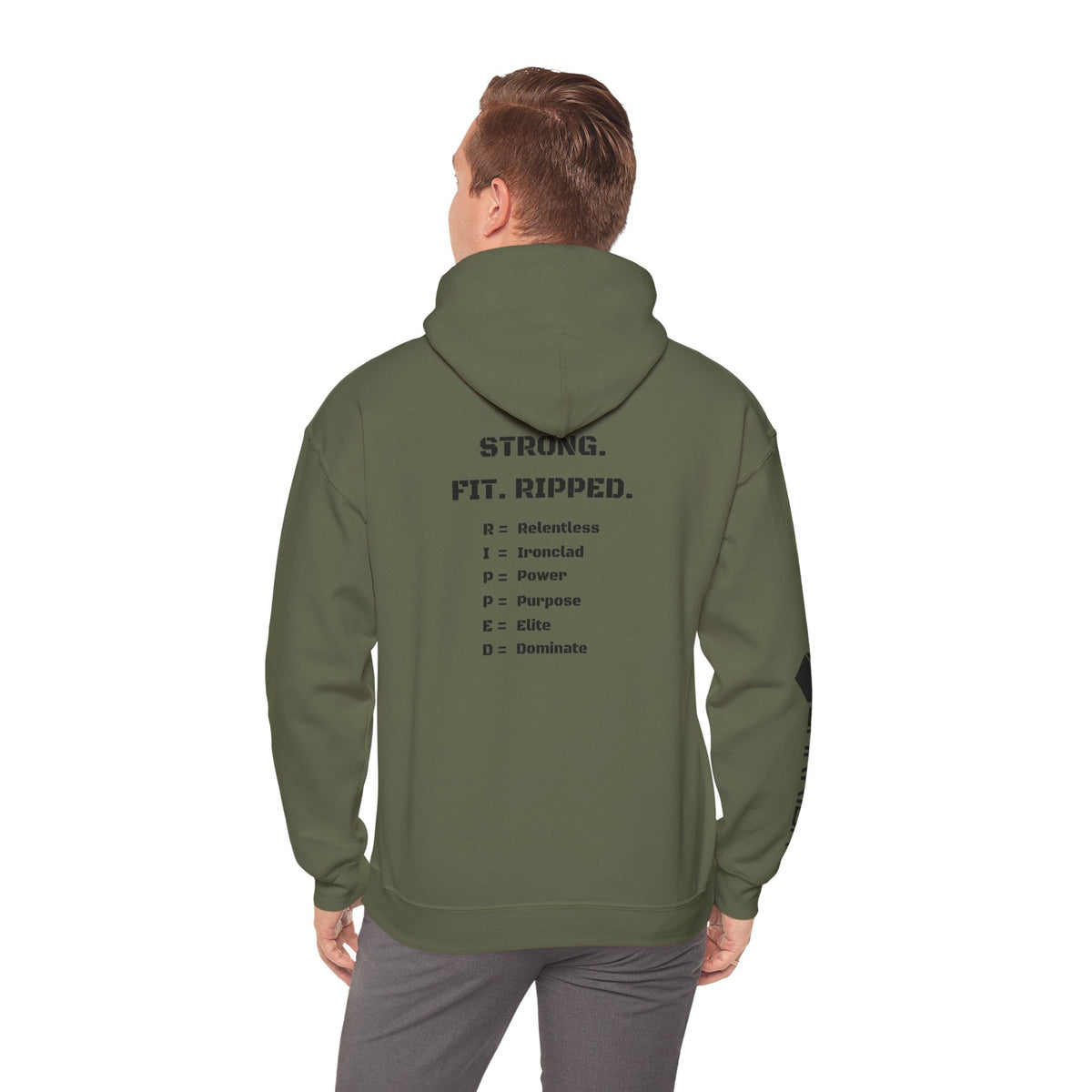 Ripped Warrior Hoodie