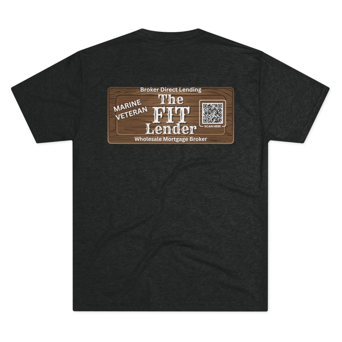 The FIT Lender Logo Tee — Marine Veteran Mortgage Broker T‑Shirt