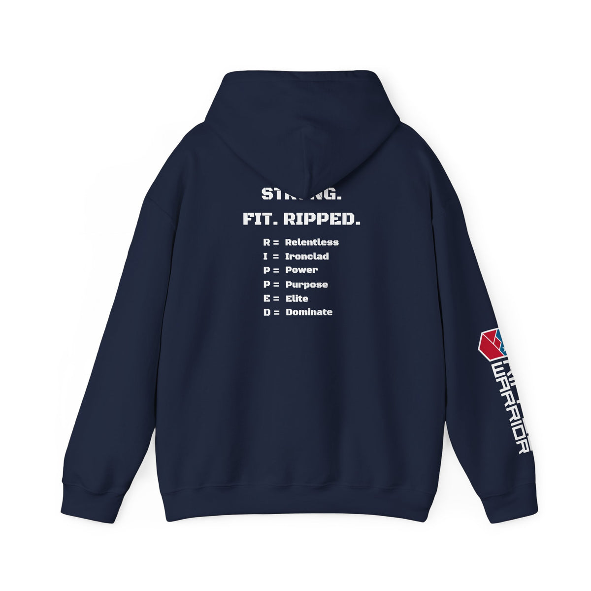 Ripped Warrior Hoodie
