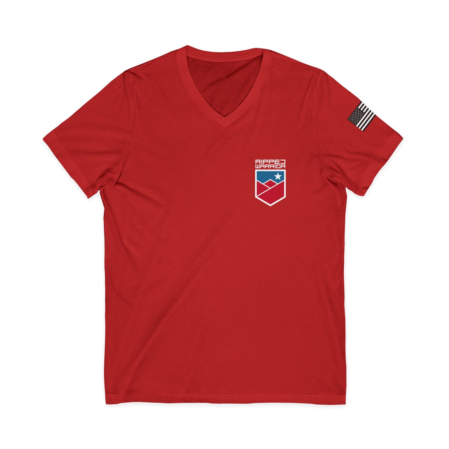 Ripped Warrior V-Neck Active Tee