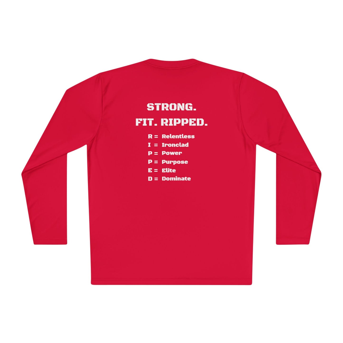 Ripped Warrior Long Sleeve Performance Tee