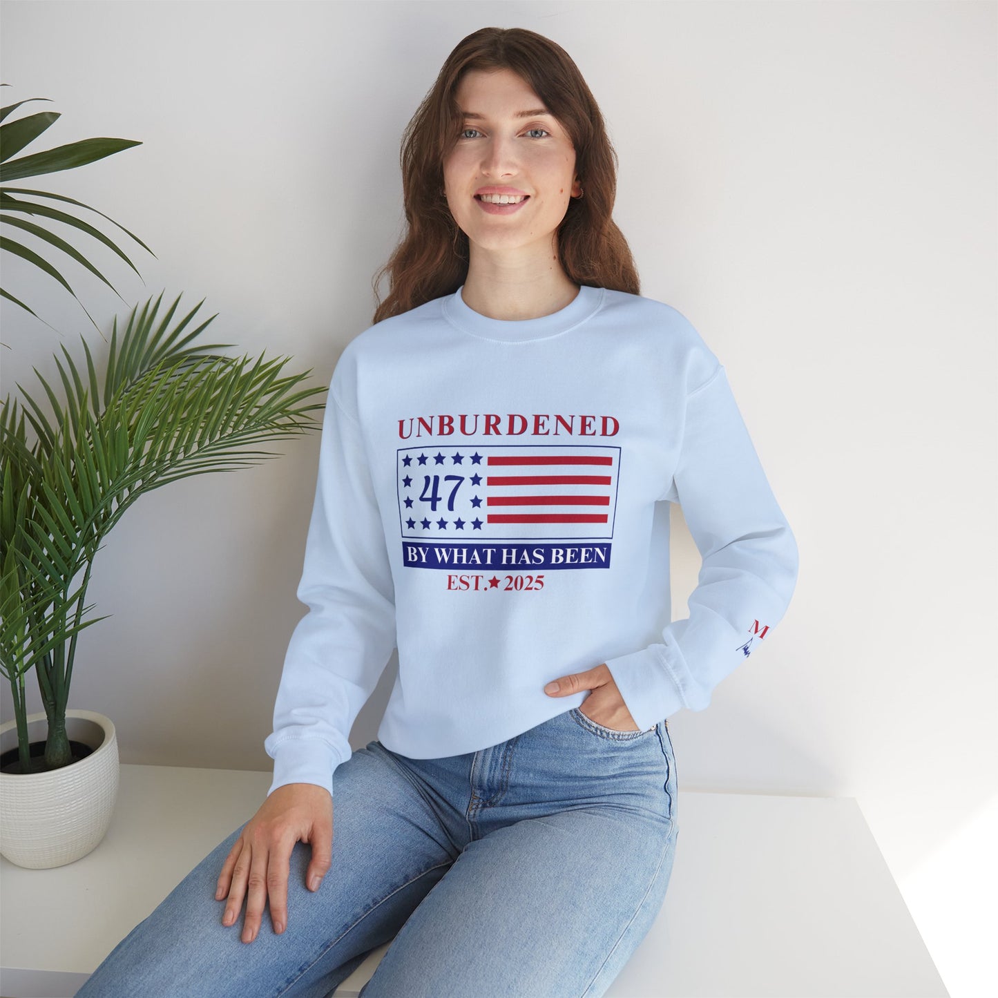 Unburdened MAGA Trump Sweatshirt