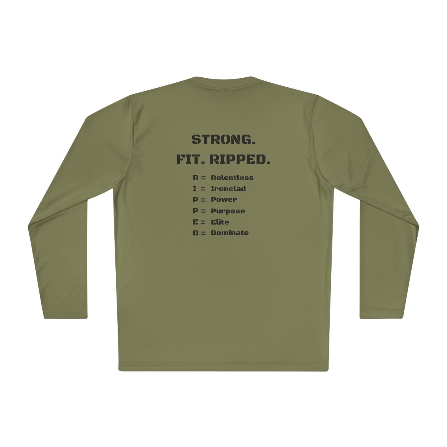 Ripped Warrior Long Sleeve Performance Tee