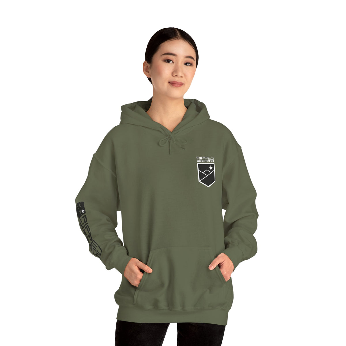 Ripped Warrior Hoodie