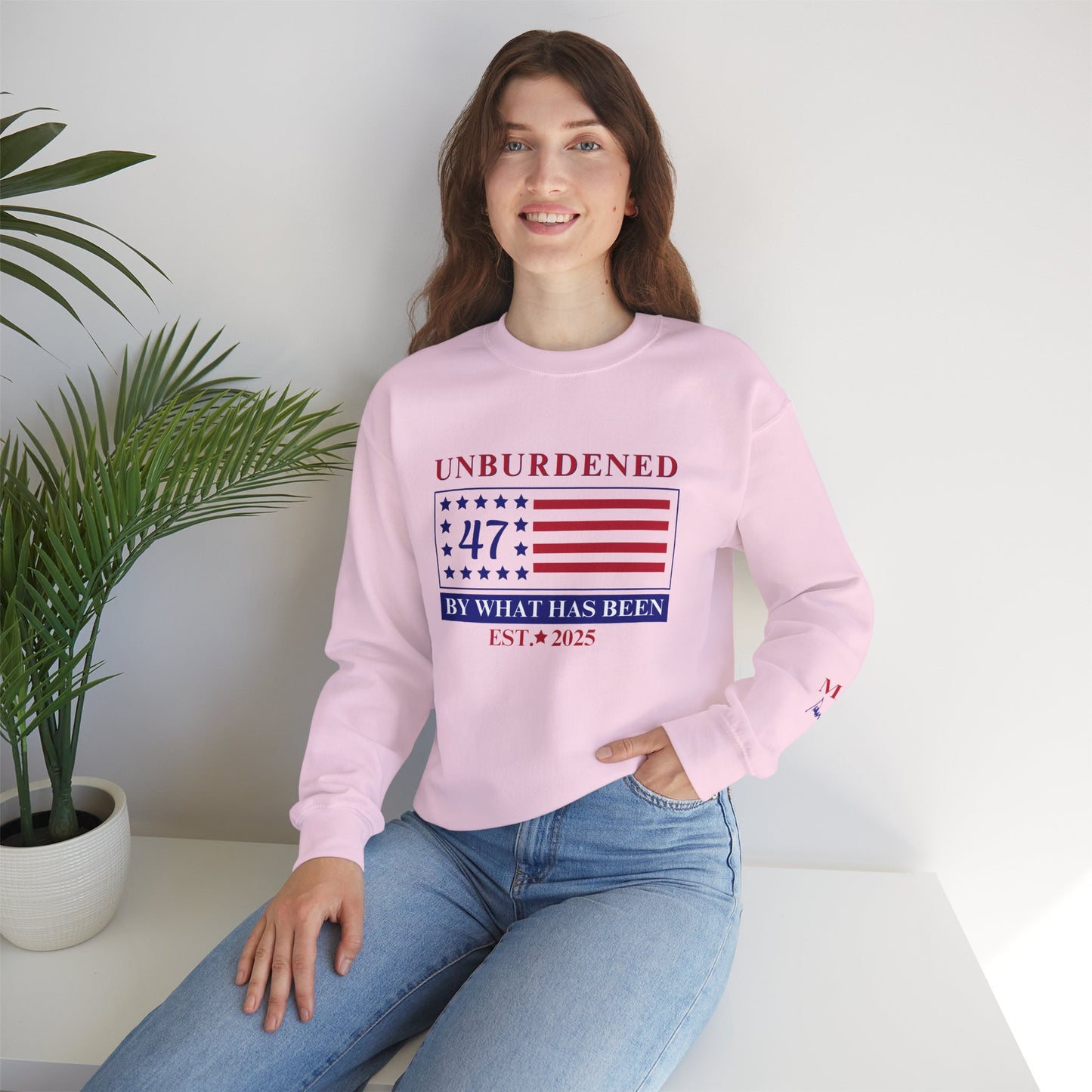 Unburdened MAGA Trump Sweatshirt