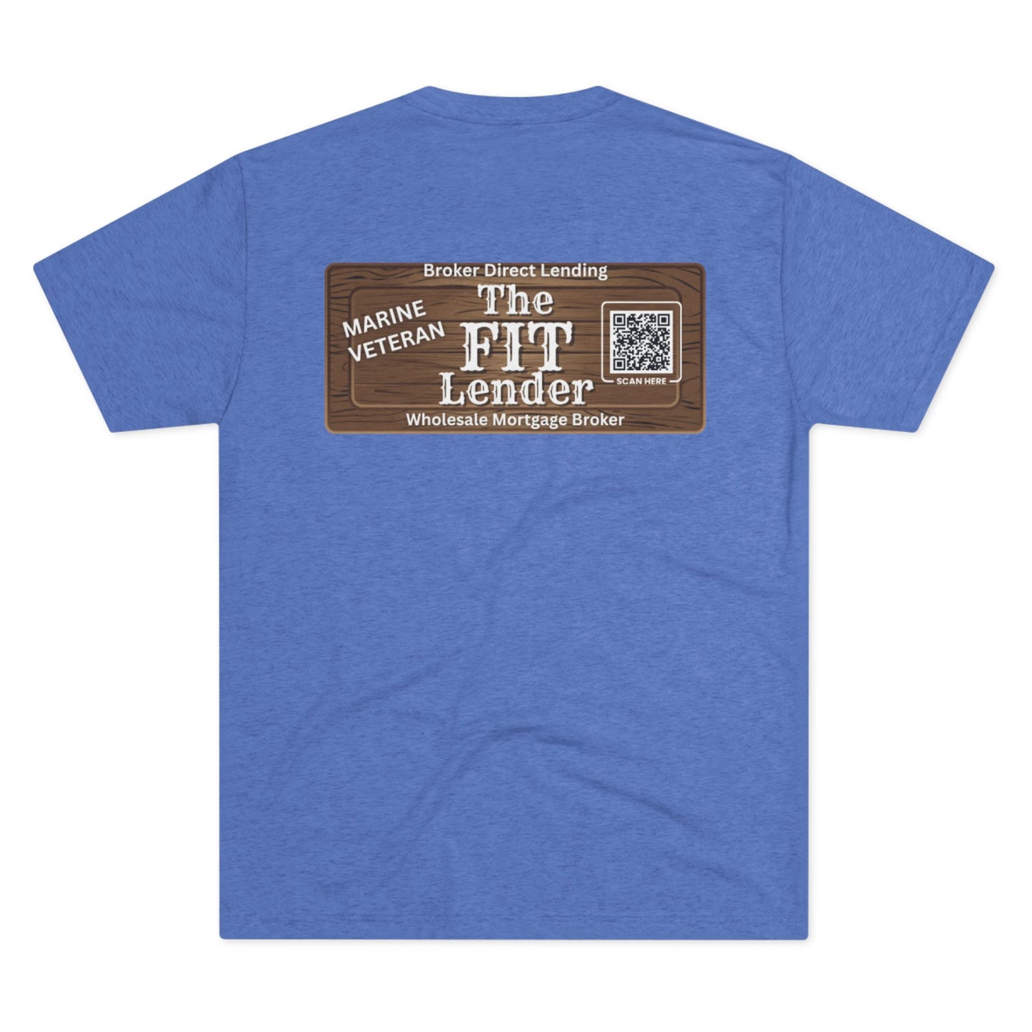 The FIT Lender Logo Tee — Marine Veteran Mortgage Broker T‑Shirt