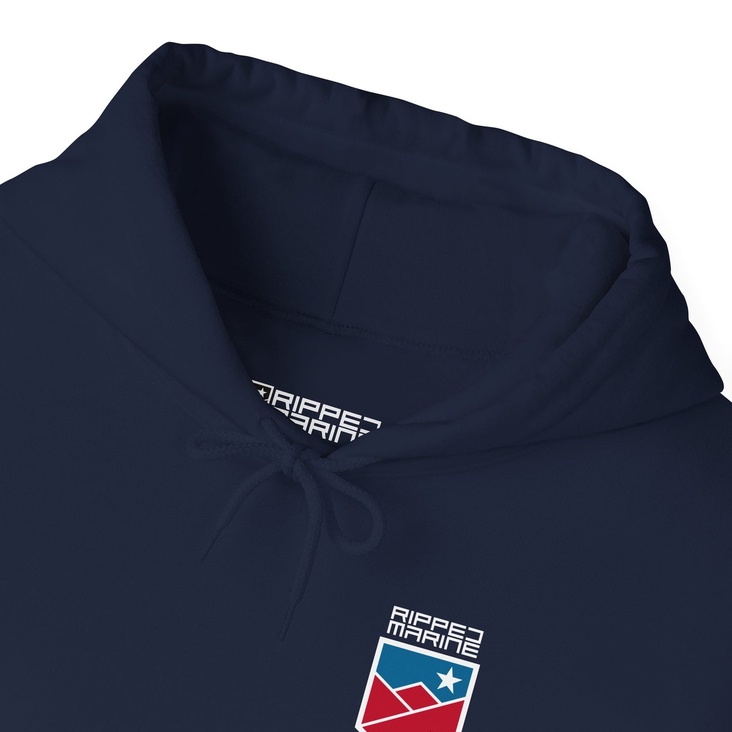 Ripped Marine Hoodie